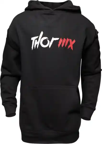 Youth Mx Hoodie Black S Plată sigură