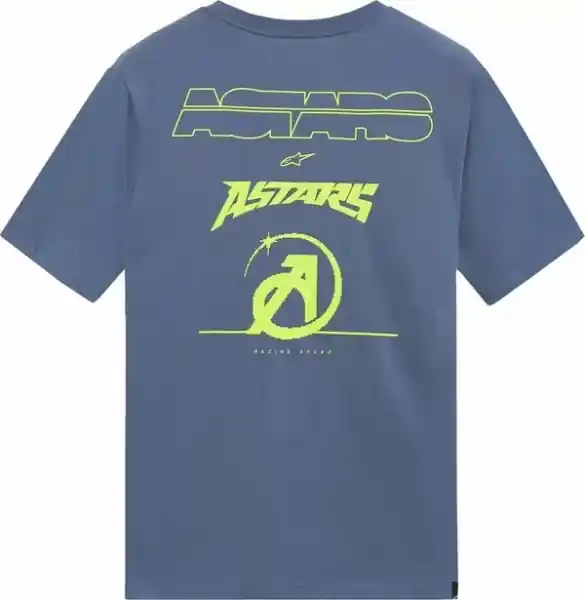 Alpinestars Bold Type Back Csf T-shirt Blue M Premium
