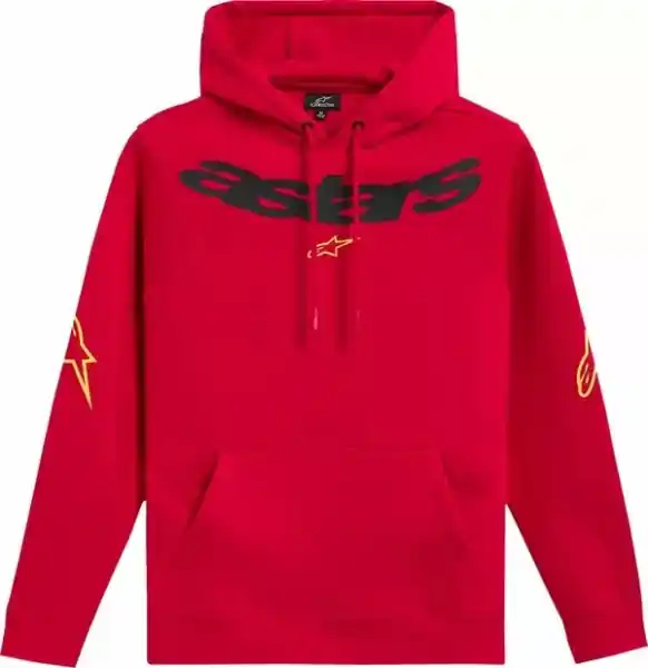 Alpinestars Elliptic Pullover Hoodie Red L Calitate înaltă