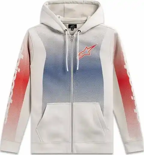 Alpinestars Arising Hoodie White M Retur gratuit