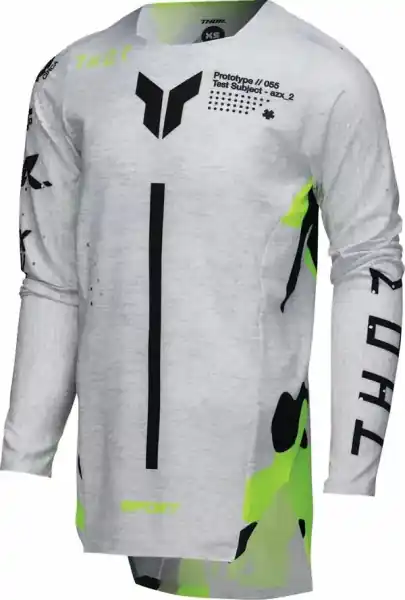 Vezi acum Tricou Enduro Copii Sportmode Riot White/Gray M