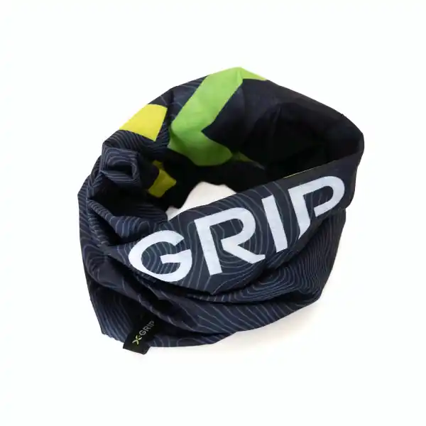 Bandana multifunctionala X-Grip Negru/Verde Discount