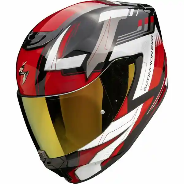 Noutate Casca integrala SCORPION EXO-391 CAPTOR Alb / Albastru S