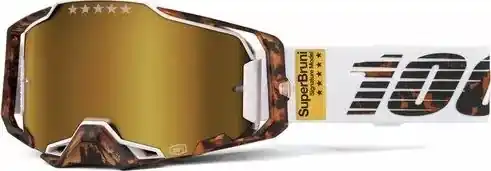 100% Armega Goggles Brown ONE SIZE Cel mai vândut