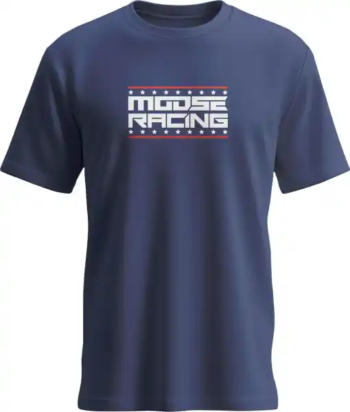 Tricou MOOSE RACING All-american Blue 2XL Retur ușor