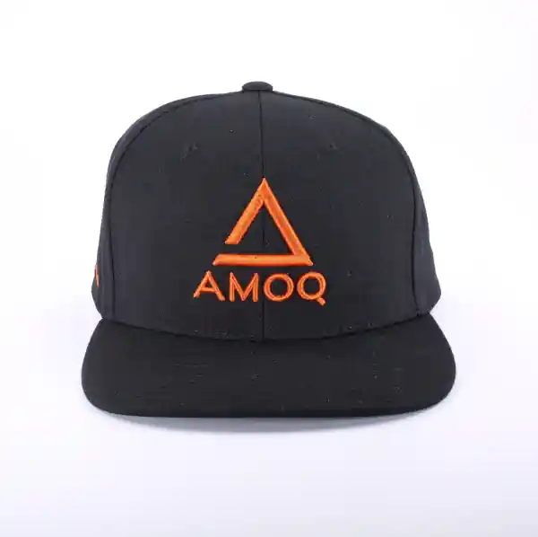 AMOQ Original Snapback Cap Black/Orange ONE SIZE Cel mai bun preț