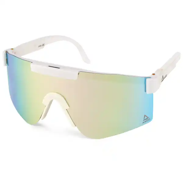 AMOQ Comet Sunglasses White - Pink Mirror Preț mic