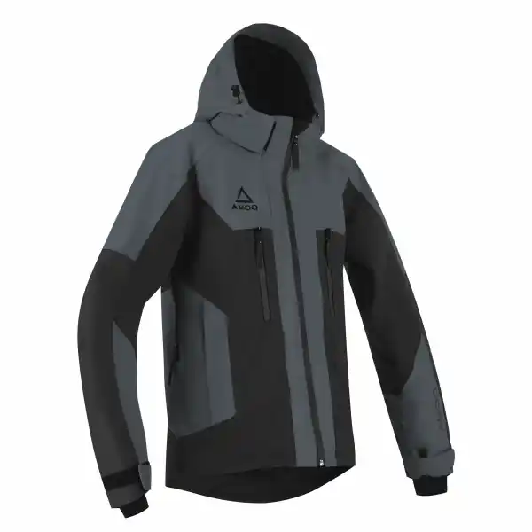 AMOQ Aspect W‘s Jacket Dk Grey/Black XS Cumpărături sigure
