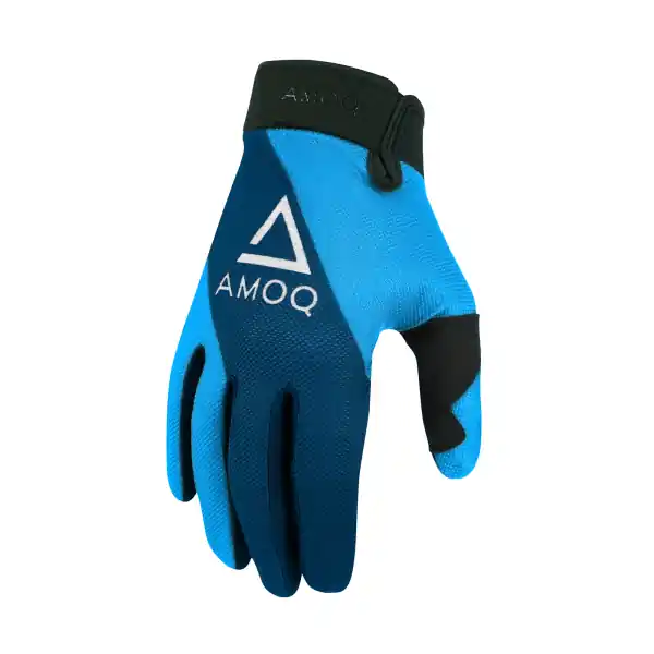 Vezi acum Mănuși moto AMOQ Airline Mesh Navy-Sky Blue S/8