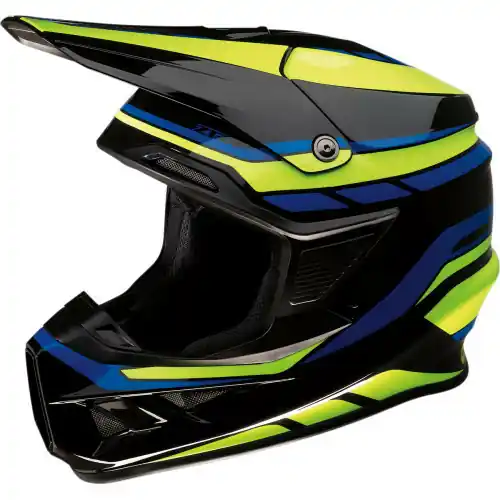 Chilipir Casca Z1R F.I. Black/Blue/Fluorescent Yellow M