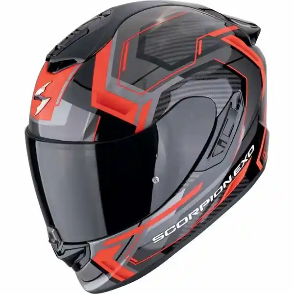 Reduceri Casca integrala SCORPION EXO-1400 EVO II AIR LINART Negru/Rosu L