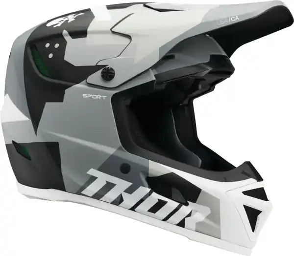 Casca Thor Reflex Sport Carbon Brave Mips Gray XL Lichidare de stoc