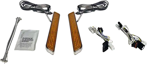 Led Front Fork Lightz Chrome Preț promoțional