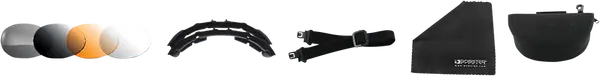 Road Hog Ii Convertible Sunglasses Black Medium Frame Plată securizată