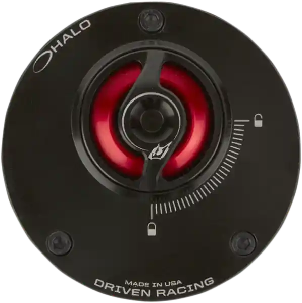 Halo Fuel Cap Black, Red Retur ușor