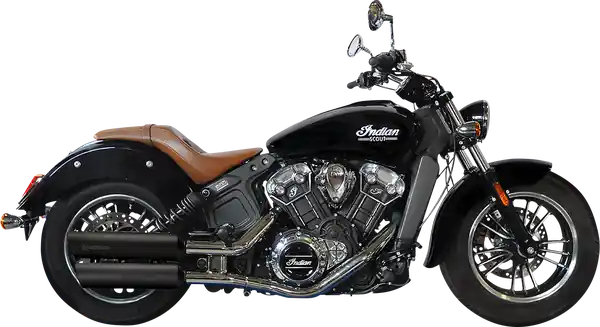2in2 Brave Standard Muffler Black, Matte Retur gratuit