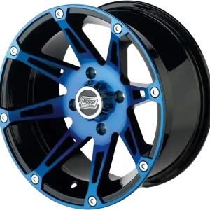 387x Wheel Black, Blue 12 x 8 Ultima șansă
