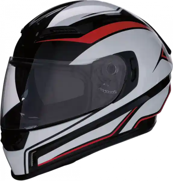 Reducere extra Helmet Jackal Rd/bk/wh 32 Gray, Red, White 3XL
