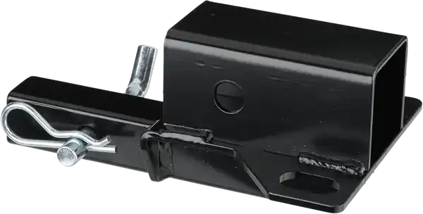 1-1/4(r) To 2(r) Hitch Adapter Black, Powder-coated Reducere extra