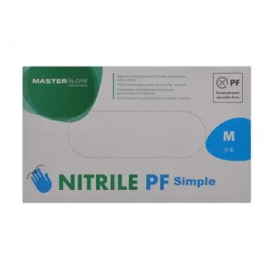 Set 100 manusi pentru mecanici, marime M, culoare albastru Reducere extra