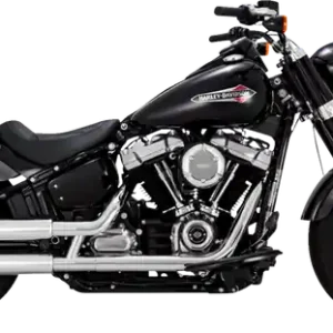 3(r) Twin Slash Slip-on Mufflers Chrome Lichidare de stoc