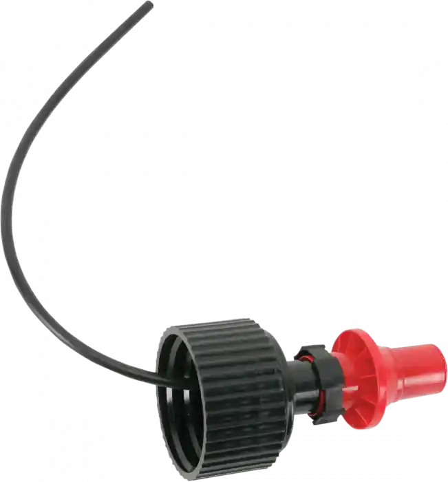 Dop alimentare rapida si inchidere automata Tuff Jug Spill Proof, culoare negru/rosu Cumpără acum