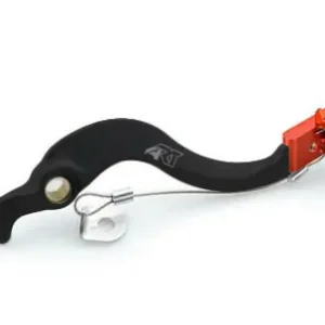Pedala frana ART Factory KTM/HUSQVARNA 17-19 Aluminiu anodizat Orange Retur ușor