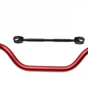 Promoție Ghidon atv/enduro 22mm, material aluminiu, culoare rosu