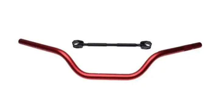 Promoție Ghidon atv/enduro 22mm, material aluminiu, culoare rosu