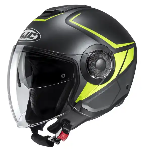 Super ofertă Casca HJC i40 Camet Portocaliu Fluo XL