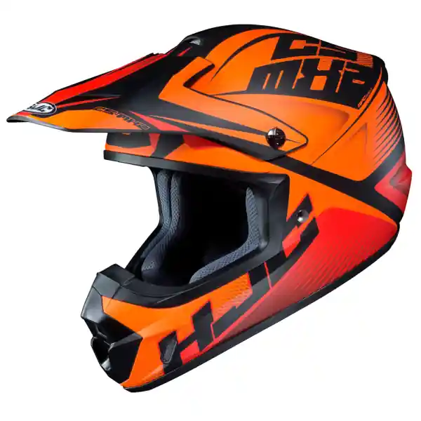 Livrare expres Casca HJC CS-MX II Ellusion Portocaliu XS