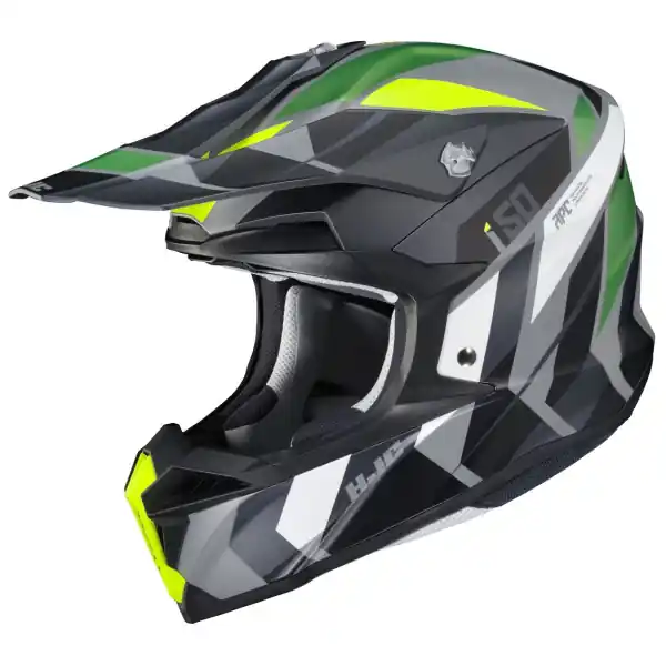 Premium Casca HJC i50 Vanish Fluo Fluo XXL