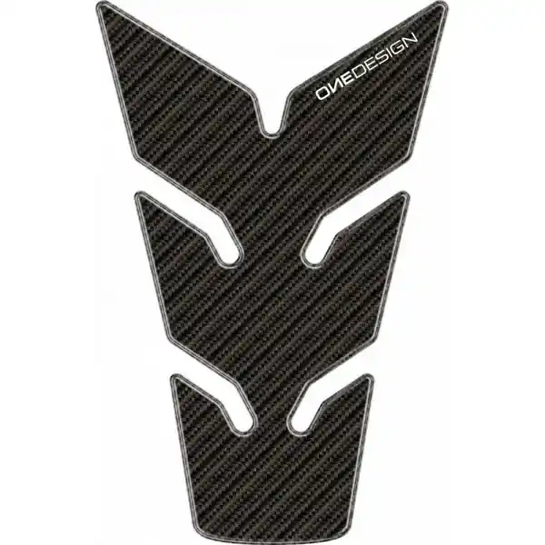 Discount Tankpad OneDesign Carbon Look Gri