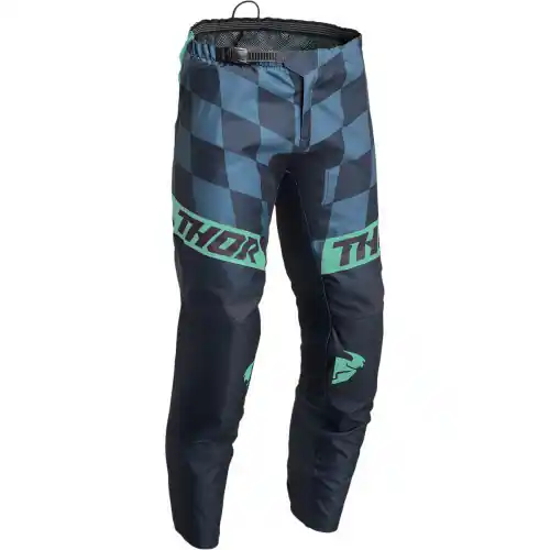 Pantaloni Thor Birdrock Sector Dark Blue/Mint 36 Ofertă
