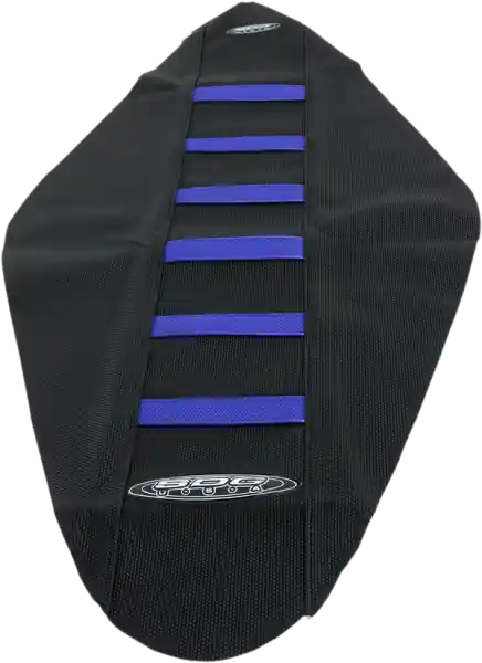 6-rib Gripper Seat Cover Black, Blue Reducere
