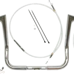 1-1/4(r) Viking Handlebar Installation Kit Silver Disponibil imediat