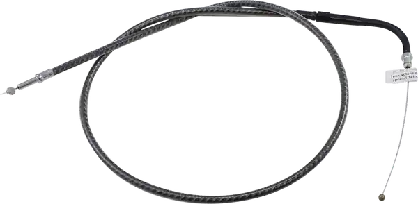 Doar azi Karbonfibr Braided Throttle/idle Cable Silver