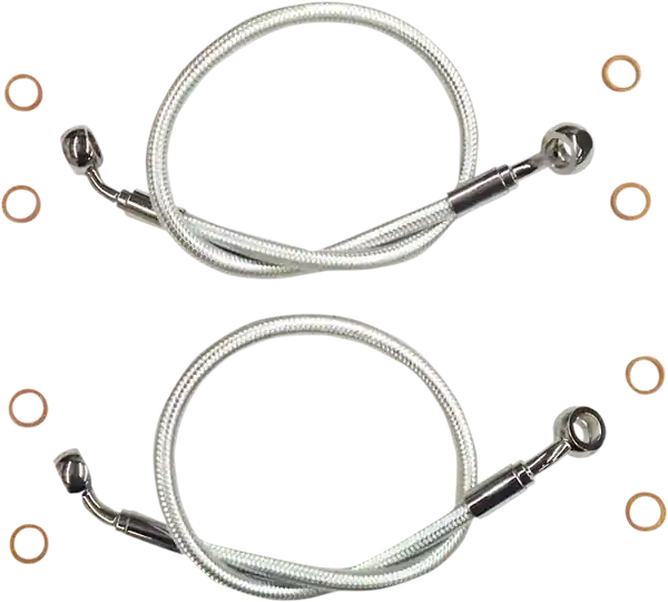 Cumpără acum Braided Front Brake Line Chrome, Sterling Chromite® Ii Standard