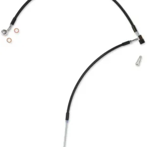 Xr Lower Brake Line Black, Chrome Standard Discount
