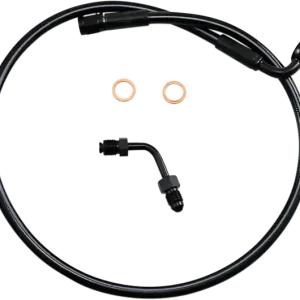 Xr Upper Brake Line With Adapter Black Oversize [+152 mm (6‘‘)] Calitate înaltă