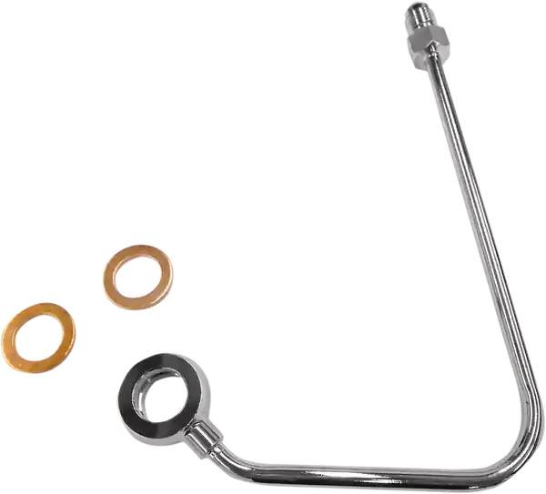 Mai ieftin Abs Upper Brake Line Adapter Chrome, Sterling Chromite® Ii