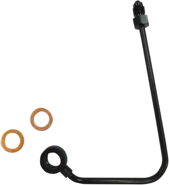 Calitate înaltă Abs Upper Brake Line Adapter Black, Black Pearl