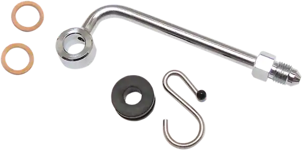 Brake Line Upper Adapter Chrome Ofertă