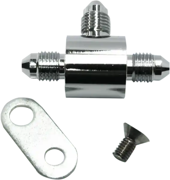 Brake Line T-block Fitting Chrome Ultima șansă