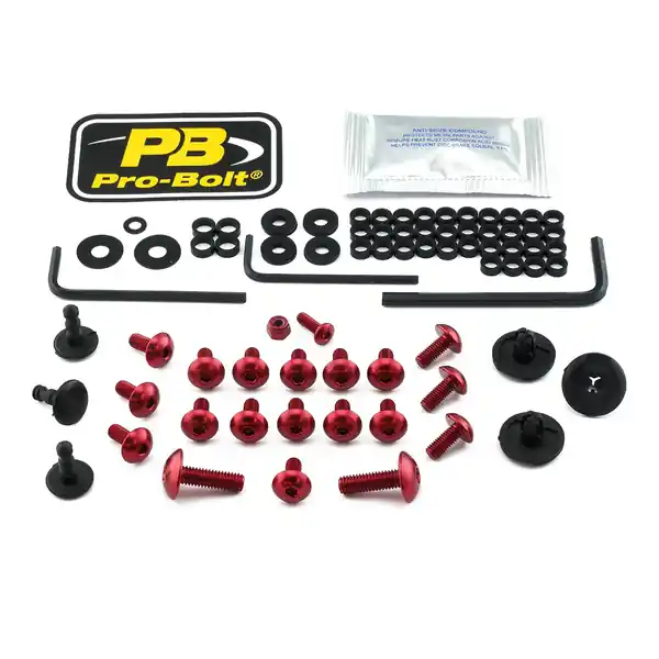 Fairing Bolt Kit For Aprilia Red Ofertă limitată
