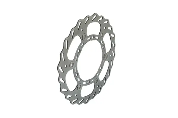 Supercross Contour Series Brake Rotors Polished Steel, Silver, Stainless Steel Nu rata