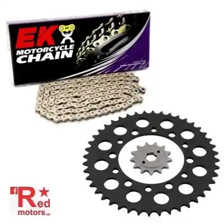Livrare rapidă Kit lant premium EK pentru Honda CB600 F-W,X,Y,1,2,3,4,5,6 Hornet (PC34/36) 1998-2006