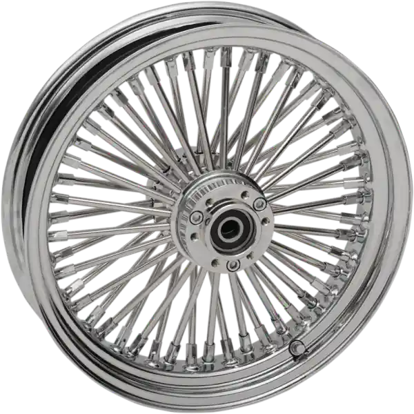 Wheel Assemblies Laced 50-spoke Front Chrome Silver Mai ieftin