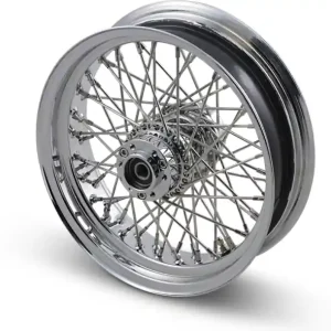 Wheel Assemblies Laced 60-spoke Front Chrome Silver Preț promoțional
