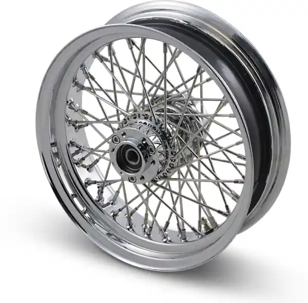 Wheel Assemblies Laced 60-spoke Front Chrome Silver Preț promoțional